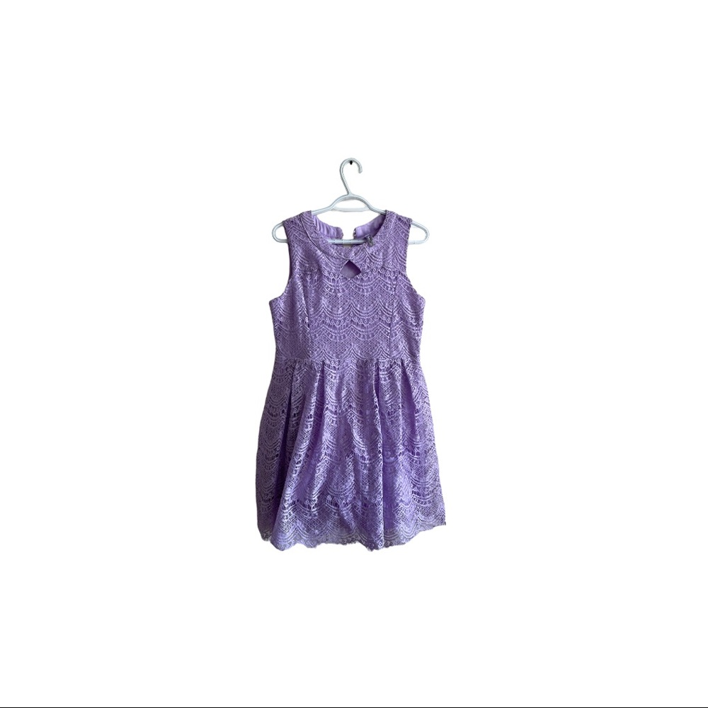 Knitworks Purple Lace Dress